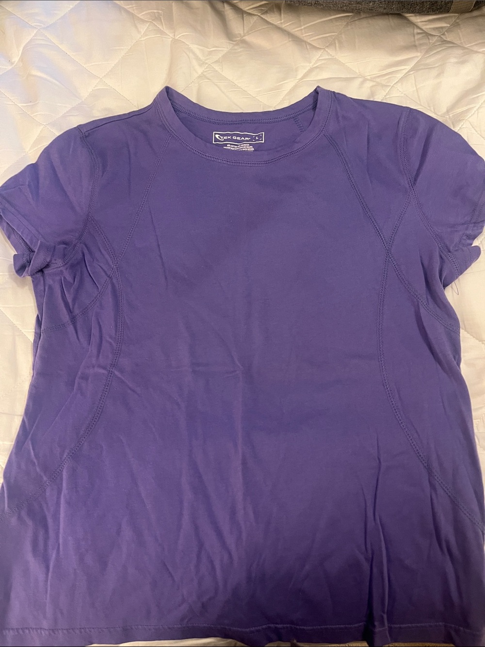 tek gear Purple Short Sleeve Athletic Tee